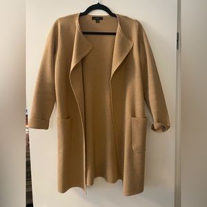 Juliette collarless sweater blazer